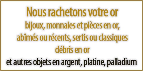 Achat Or paris