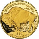 monnaie or buffle americain